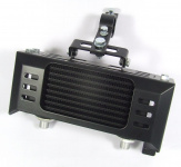 Oil cooler with black frame