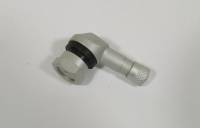 Aluminium valve stem 11,3 mm. matt silver for BMW