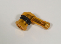 Aluminium valve stem 11,3 mm. gold for BMW