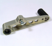 Aluminium gearshift CNC milled with roll for BMW Paralever