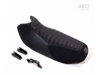 Seat leather Canvas black for BMW R 850/1100 R