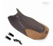 Seat leather Canvas brown for BMW R 850/1100 R