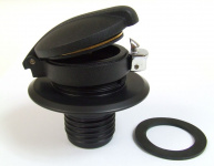 Fuel tank cap Monza Classic Style black BMW Paralever R 80 / 100 GS / R / RS / RT