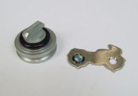 Oil filler cap with key for 4V Modelle
