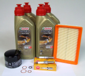 Wartungspaket passend für BMW R 1200 GS/R/RS/RT LC (2013+) 20.000km Castrol 4L.
