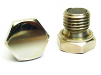 Magnetic oil drain plug with sealing ring M16x1.5