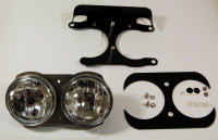 Dual head light for the BMW R 100 / 80 GS (1990+) Paris Dakar (1988+)