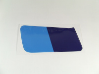 Decal R 80 G/S fuel tank left side blue-purple