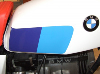Aufkleber R 80 G/S Tank rechte Seite blau-violett